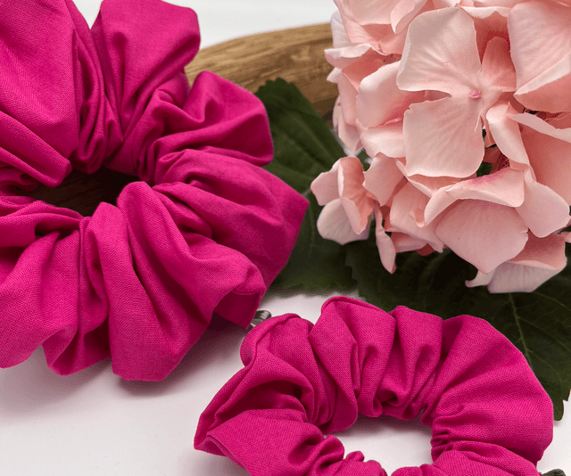 Scrunchie Haargummi pink